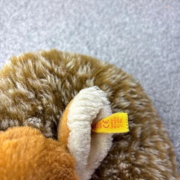 Steiff lorli Fawn laying down spotted deer Brown ear tag 1831/20 vtg curled up